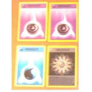 Pokemon Cards   4 Energy