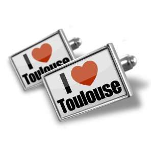  Cufflinks I Love Toulouse region: Haute Garonne, Midi 