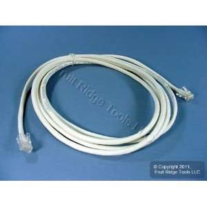  Leviton White Cat 5e 10 Ft Patch Cord Network Cable Cat5e 