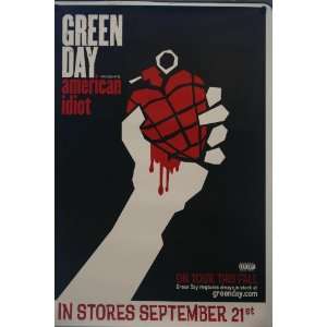  Green DAY American Idiot Poster