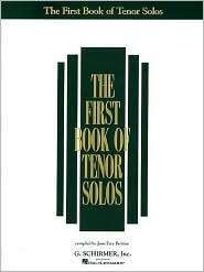 First Book of Tenor Solos, (0793503663), Hal Leonard Corp., Textbooks 