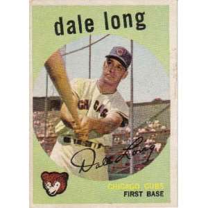 1959 Topps #414 Dale Long Very Good Excellent
