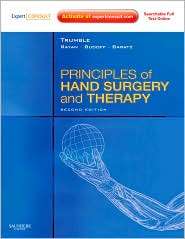 Principles of Hand Surgery and Therapy Expert Consult   Online and 