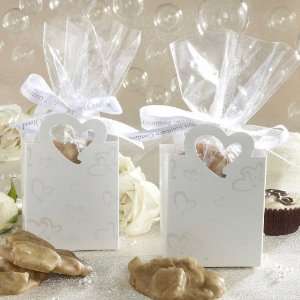 Mini Praline, Hearts Tote, 25 count Favors:  Grocery 