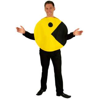 Pac Man 2D Profile Adult Costume   
