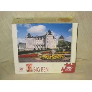2007 Hasbro Big Ben  La Roche Courbon Castle, France  1000 Piece Jig 