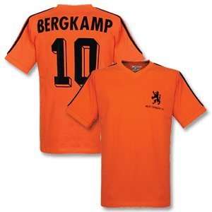   Home Retro Shirt + WC 74 Embroidery + Bergkamp 10