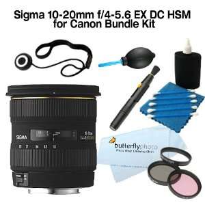  Sigma 10 20MM F4 5.6 EX DC HSM FOR CANON with 77mm Filter 