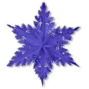  Beistle   20505 B   Metallic Winter Snowflake  Pack of 12 