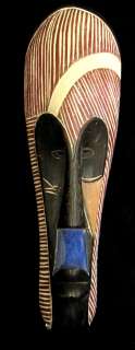 Fang People Of Gabon African Wooden Ceremonial Mask Africa Art  