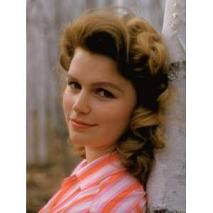  Actress Lee Remick on Location for Film Anatomy of a 