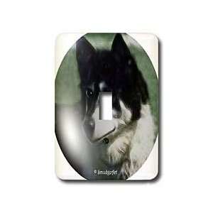 SmudgeArt Dog Art Designs   Canadian Inuit Dog   Light Switch Covers 