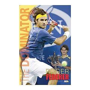 Roger Federer 2005 US Open Poster 