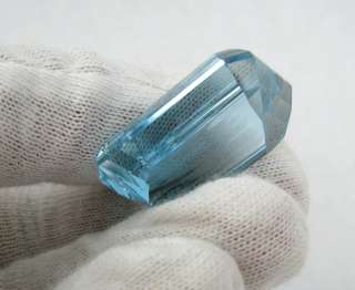 44.58ct Emerald Cut Natural Untreated Aquamarine Gemstone  