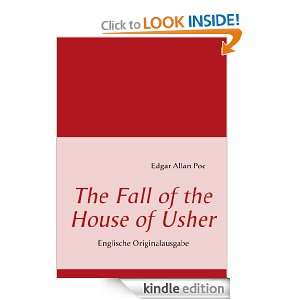 The Fall of the House of Usher Englische Originalausgabe EDGAR ALLAN 