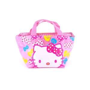 Cute Hello Kitty Head Lunch Box Case Bag Pink Everything 
