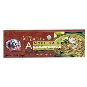Hodgson Mill Whole Wheat Angel Hair Pasta, 12 oz, 12 ct (Quantity of 2 