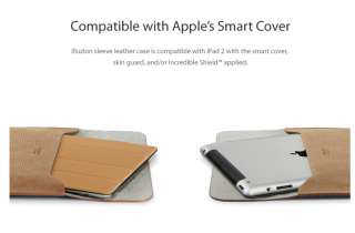 SGP iPad 2 Leather Case illuzion Sleeve Dante Red  