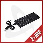 keyboard with touchpad  
