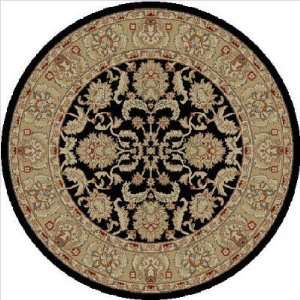  Concord Global Rugs Ankara Collection Oushak Black Round 5 