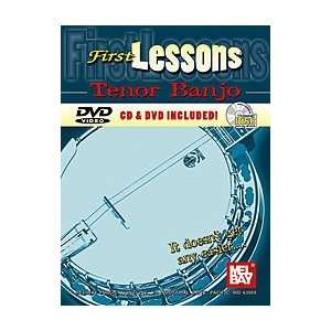  MelBay 1041421 First Lessons Tenor Banjo Book DVD Printed 