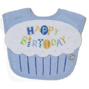  Frenchie Blue Happy Birthday Bib with Hanger: Everything 