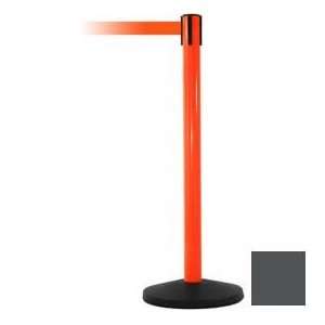  Orange Post Safety Barrier, 10ft, Grey Belt Everything 