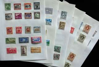 Swaziland Trinidad Virgins Samoa GVI/QE Mounted Mint (90 Stamps) SG£ 