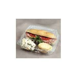  Reynolds Metal 1731 Hinged 3 Compartment Plastic Container 