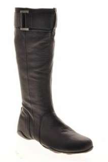 DKNY NEW Alcantar Womens Mid Calf Boots Black Medium Leather 7.5 
