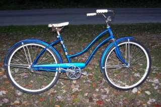 VINTAGE/ANTIQUE BLUE~HUFFY~ BICYCLE/BIKE 26 INCH  