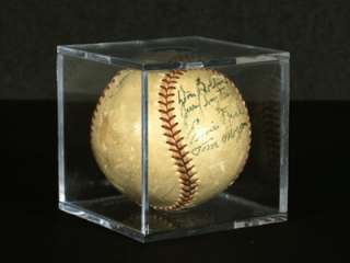 YANKEES 1952 Rare Team Signed (17) Vintage Baseball JSA LOA Cert 