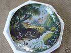 Robert Hersey Country Village collector plate/Fishing