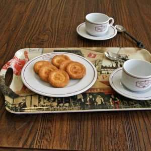  French Large Tray Bistrot Parisien