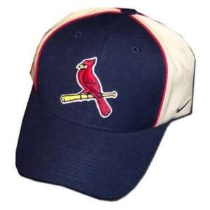   St. Louis Cardinals Navy & Khaki Opposite Field Hat: Sports & Outdoors