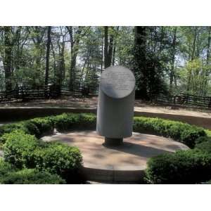 Slave Burial Ground Memorial at Mount Vernon, George Washingtons Home 