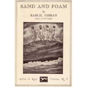  Sand and Foam: Kahlil Gibran: Books