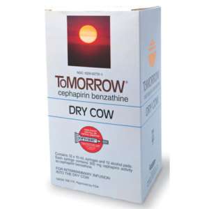Tomorrow Cefa Dri Mastitis Tubes (12ct) Dairy Cattle  
