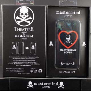 mastermind JAPAN x LOVES iPhone 4 4S Hard Case Black  