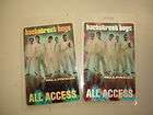 BACKSTREET BOYS BACKSTAGE PASS LOT OF ALL ACCESS LAMINA