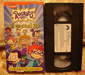 Rugrats All Growed Up VHS VIDEO~UNBEATABLE S/H PRICES~ 097368394131 