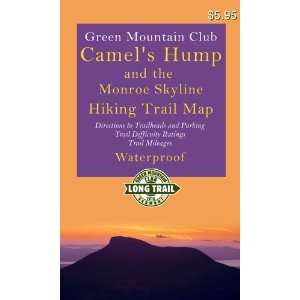   Hiking Trail Map (9781888021295) Green Mountain Club Books