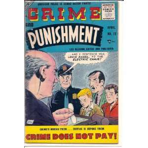   CRIME AND PUNISHMENT # 72, 3.5 VG   Lev Gleason Publications Books