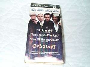 BASQUIAT VHS ART DENNIS HOPPER DAVID BOWIE GARY OLDMAN 786936025552 