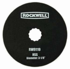 Positec Rockwell, 3 1/8, High Speed Steel Saw Blade  