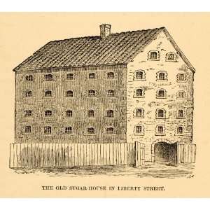  1872 Rhinelander Sugar House Prison Architecture NYC 