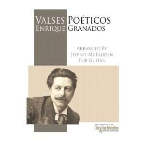    Valses Poéticos (For Solo Guitar) Enrique Granados Books