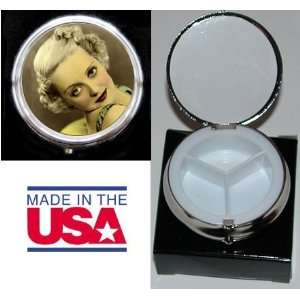  Bette Davis Pill Box with Pouch and Gift Box Everything 