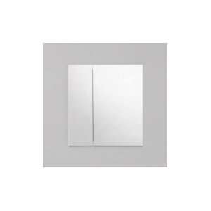   Mirrored Bathroom Cabinet /w Plain Two Doors