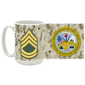  Army Rank Sergeant First Class Coffee Mug Kitchen 